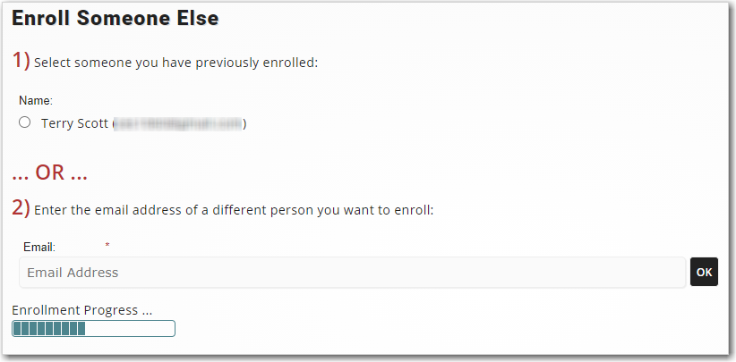 Proxy Person Selection